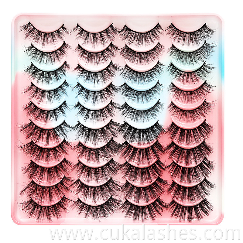 20 Pairs False Lashes